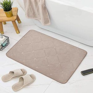 Memory Foam Bath Mat 20"x30" TAUPE
